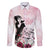 Melbourne Horse Racing Cup Pink Out Derby Family Matching Mermaid Dress and Hawaiian Shirt - Wonder Print Shop