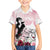 Melbourne Horse Racing Cup Pink Out Derby Family Matching Off The Shoulder Long Sleeve Dress and Hawaiian Shirt - Wonder Print Shop