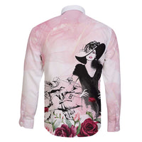 Melbourne Horse Racing Cup Pink Out Derby Family Matching Puletasi and Hawaiian Shirt - Wonder Print Shop