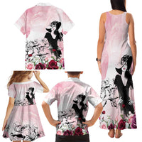Melbourne Horse Racing Cup Pink Out Derby Family Matching Tank Maxi Dress and Hawaiian Shirt - Wonder Print Shop