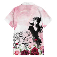 Melbourne Horse Racing Cup Pink Out Derby Family Matching Tank Maxi Dress and Hawaiian Shirt - Wonder Print Shop