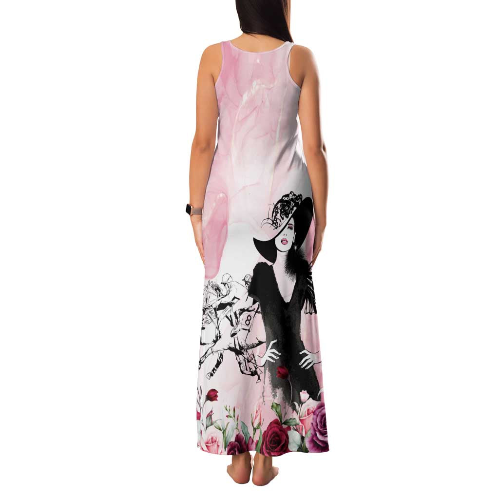 Melbourne Horse Racing Cup Pink Out Derby Family Matching Tank Maxi Dress and Hawaiian Shirt - Wonder Print Shop
