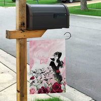 Melbourne Horse Racing Cup Pink Out Derby Garden Flag - Wonder Print Shop