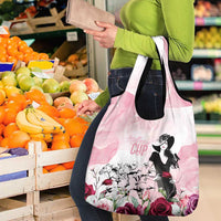 Melbourne Horse Racing Cup Pink Out Derby Grocery Bag - Wonder Print Shop