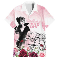 Melbourne Horse Racing Cup Pink Out Derby Hawaiian Shirt - Wonder Print Shop