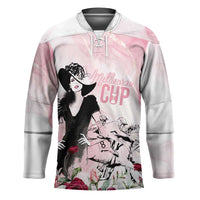 Melbourne Horse Racing Cup Pink Out Derby Hockey Jersey - Wonder Print Shop