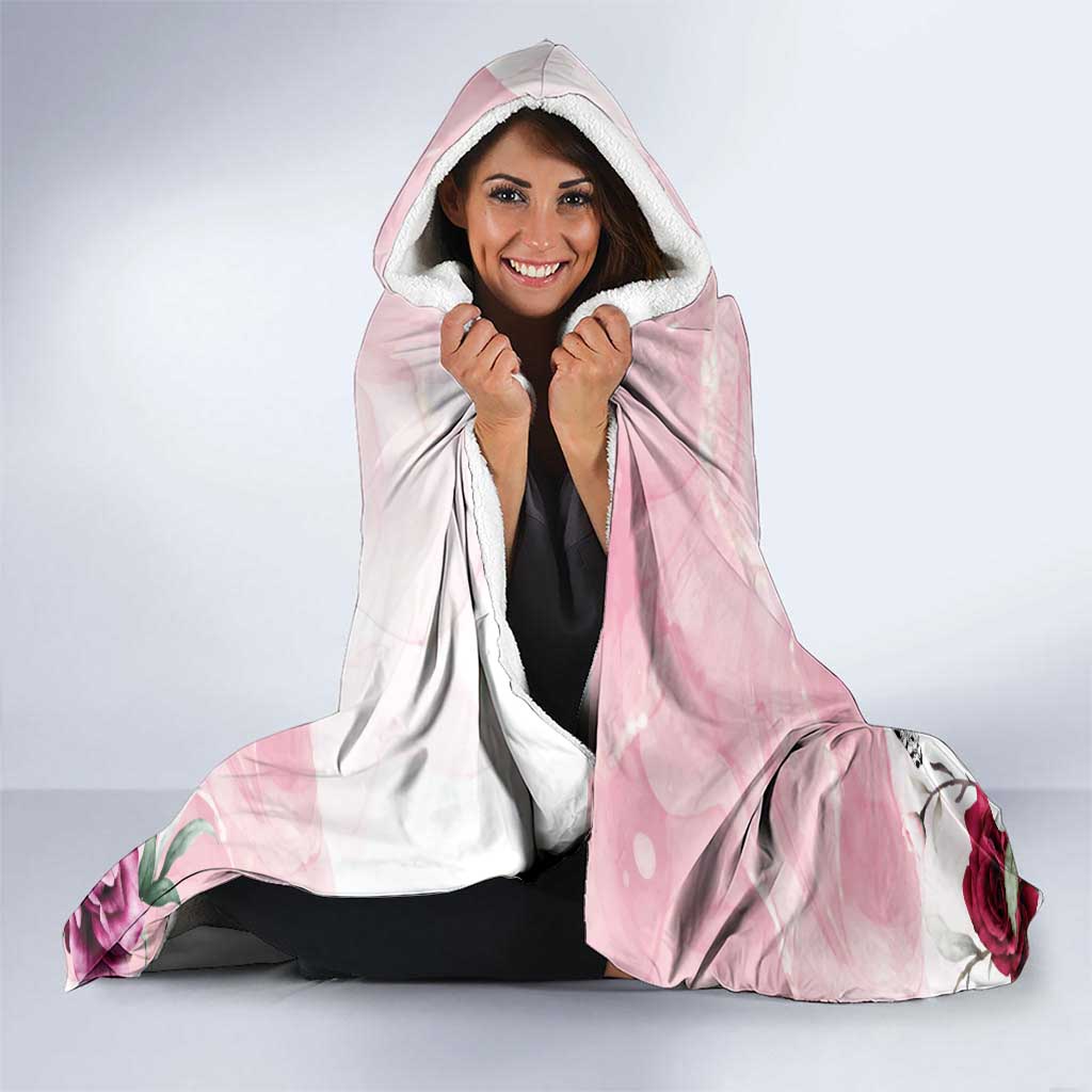 Melbourne Horse Racing Cup Pink Out Derby Hooded Blanket - Wonder Print Shop