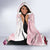 Melbourne Horse Racing Cup Pink Out Derby Hooded Blanket - Wonder Print Shop
