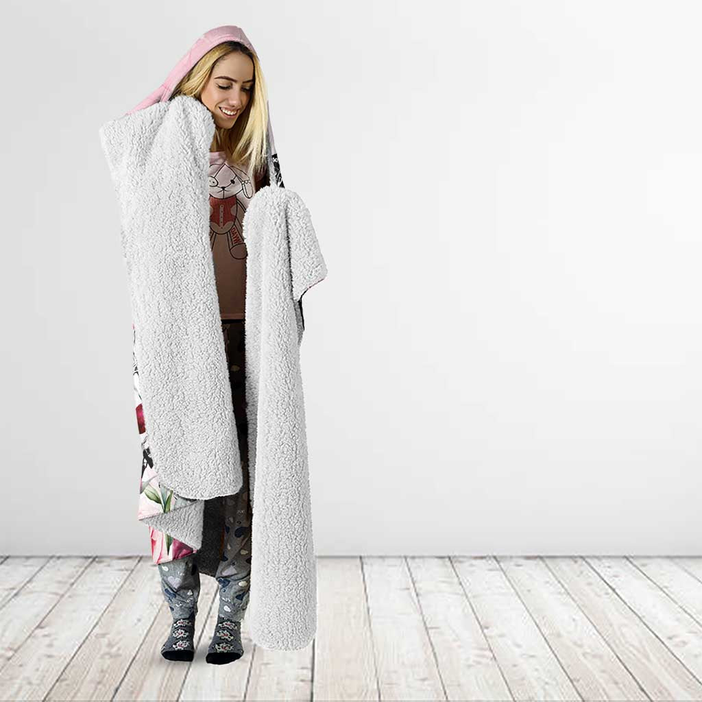 Melbourne Horse Racing Cup Pink Out Derby Hooded Blanket - Wonder Print Shop