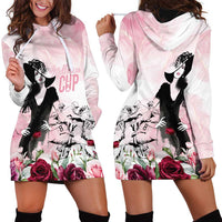 Melbourne Horse Racing Cup Pink Out Derby Hoodie Dress - Wonder Print Shop