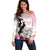 Melbourne Horse Racing Cup Pink Out Derby Off Shoulder Sweater - Wonder Print Shop