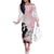 Melbourne Horse Racing Cup Pink Out Derby Off The Shoulder Long Sleeve Dress - Wonder Print Shop