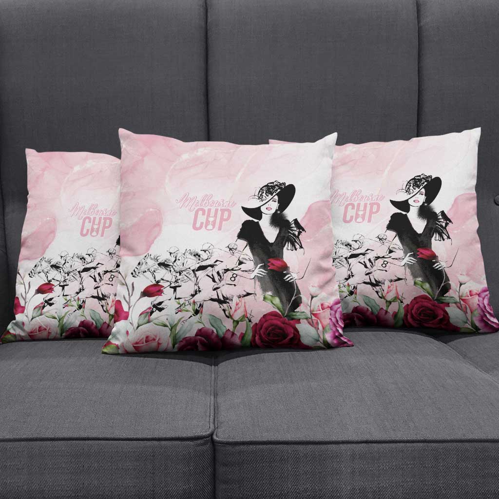 Melbourne Horse Racing Cup Pink Out Derby Pillow Cover - Wonder Print Shop