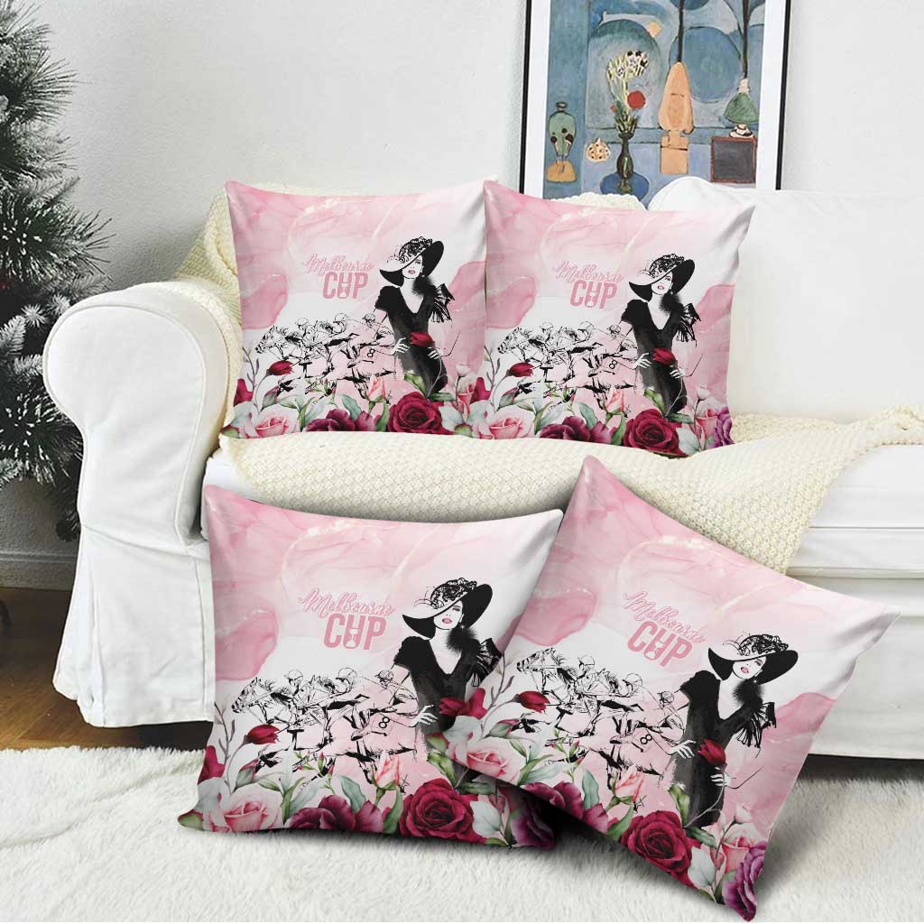 Melbourne Horse Racing Cup Pink Out Derby Pillow Cover - Wonder Print Shop