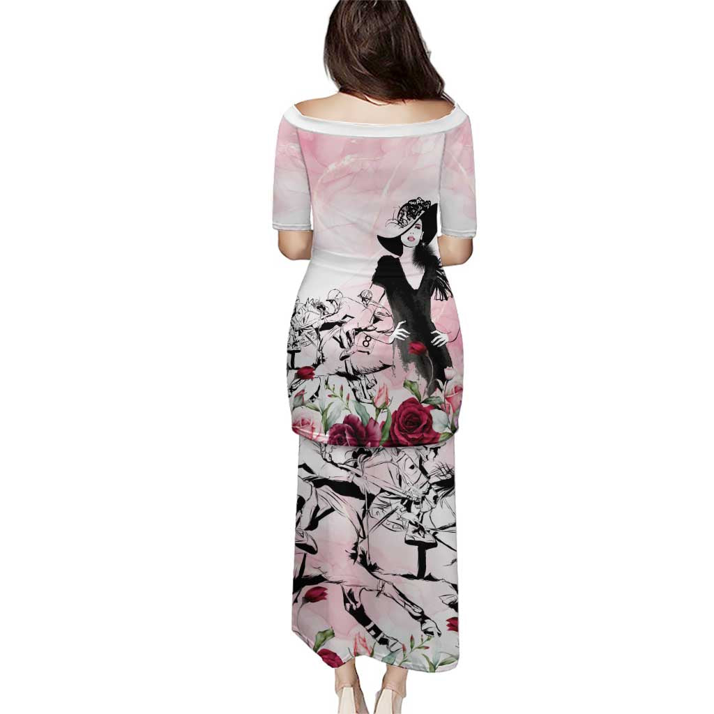 Melbourne Horse Racing Cup Pink Out Derby Puletasi - Wonder Print Shop