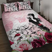 Melbourne Horse Racing Cup Pink Out Derby Quilt Bed Set - Wonder Print Shop
