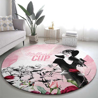 Melbourne Horse Racing Cup Pink Out Derby Round Carpet - Wonder Print Shop