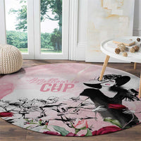 Melbourne Horse Racing Cup Pink Out Derby Round Carpet - Wonder Print Shop