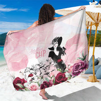 Melbourne Horse Racing Cup Pink Out Derby Sarong - Wonder Print Shop