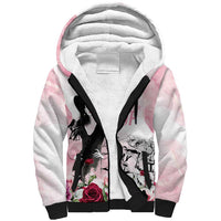 Melbourne Horse Racing Cup Pink Out Derby Sherpa Hoodie - Wonder Print Shop