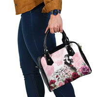 Melbourne Horse Racing Cup Pink Out Derby Shoulder Handbag - Wonder Print Shop