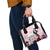 Melbourne Horse Racing Cup Pink Out Derby Shoulder Handbag - Wonder Print Shop