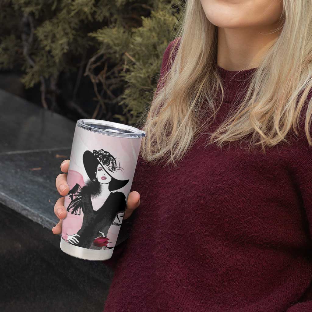 Melbourne Horse Racing Cup Pink Out Derby Tumbler Cup - Wonder Print Shop