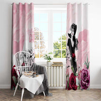 Melbourne Horse Racing Cup Pink Out Derby Window Curtain - Wonder Print Shop