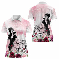 Melbourne Horse Racing Cup Pink Out Derby Women Polo Shirt - Wonder Print Shop