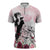 Melbourne Horse Racing Cup Pink Out Derby Zipper Polo Shirt - Wonder Print Shop