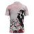 Melbourne Horse Racing Cup Pink Out Derby Zipper Polo Shirt - Wonder Print Shop