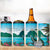 Saint Lucia Island 4 in 1 Can Cooler Tumbler Pitons Landscape
