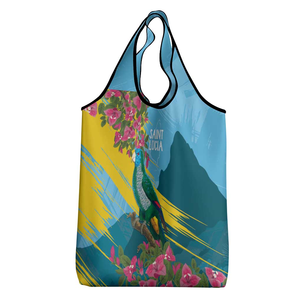 Saint Lucia Grocery Bag Tropical Vibes