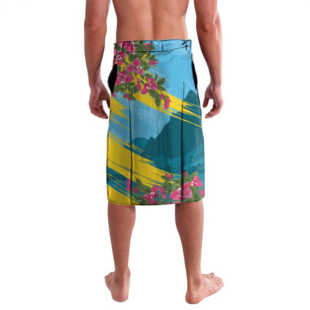 Saint Lucia Lavalava Tropical Vibes