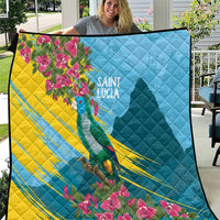 Saint Lucia Quilt Tropical Vibes
