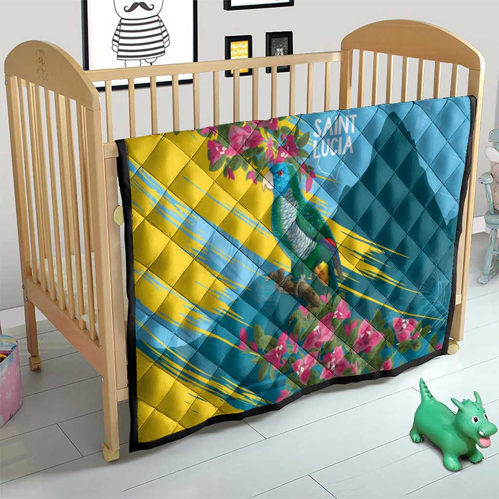 Saint Lucia Quilt Tropical Vibes