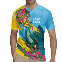 Saint Lucia Rugby Jersey Tropical Vibes
