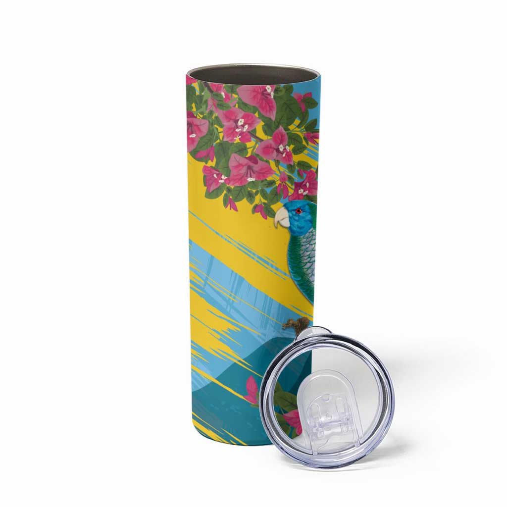 Saint Lucia Skinny Tumbler Tropical Vibes