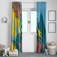 Saint Lucia Window Curtain Tropical Vibes