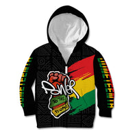 Juneteenth Kid Hoodie Power To The People - Wonder Print Shop