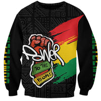 Juneteenth Sweatshirt Power To The People - Wonder Print Shop