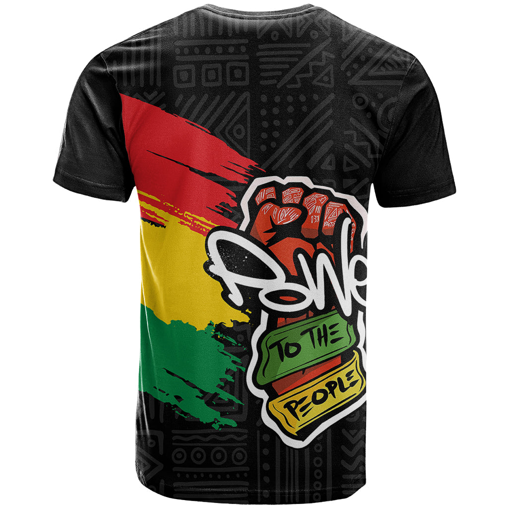 Juneteenth T Shirt Power To The People - Wonder Print Shop