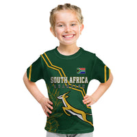 South Africa Rugby 2023 Kid T Shirt Champions GO Bokke - Wonder Print Shop