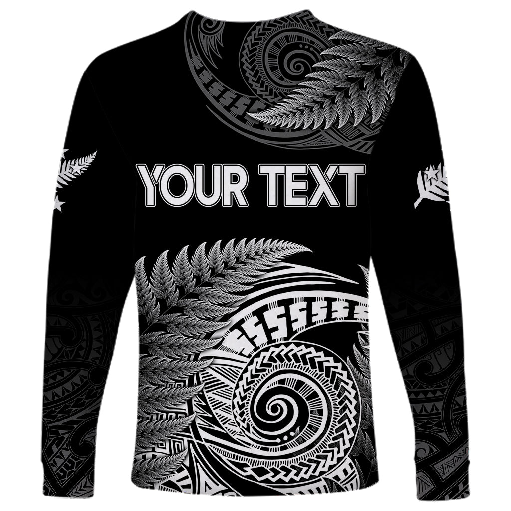 New Zealand Rugby 2023 Long Sleeve Shirt Aotearoa Silver Ferns Champions - Wonder Print Shop