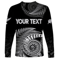 New Zealand Rugby 2023 Long Sleeve Shirt Aotearoa Silver Ferns Champions - Wonder Print Shop