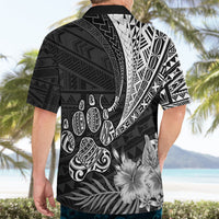 Personalised Polynesian Hawaiian Shirt Bulldog With Polynesian Patterns - Wonder Print Shop