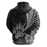 Personalised Polynesian Hoodie Bulldog With Polynesian Patterns - Wonder Print Shop