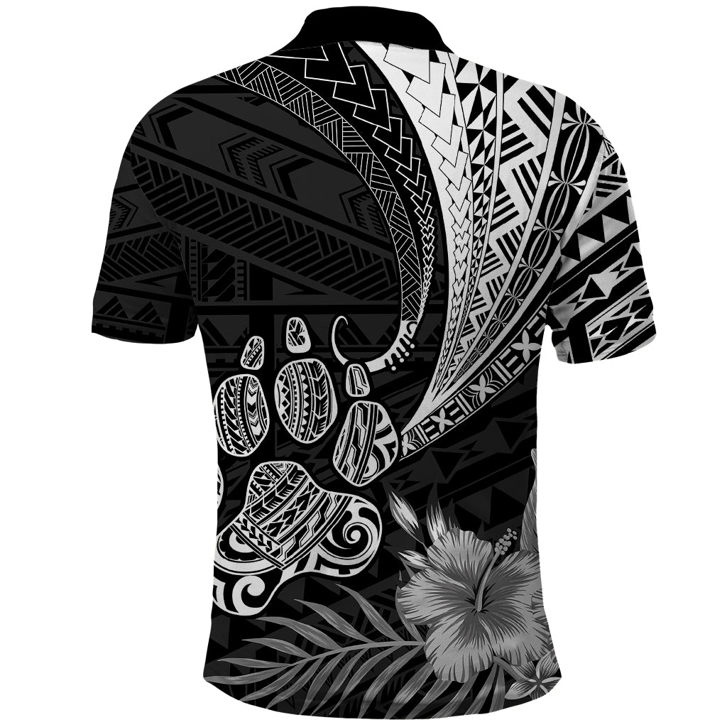 Personalised Polynesian Polo Shirt Bulldog With Polynesian Patterns - Wonder Print Shop