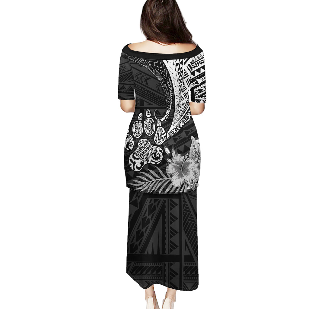 Personalised Polynesian Puletasi Bulldog With Polynesian Patterns - Wonder Print Shop