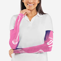 Barbados Cricket Custom Arm Sleeves Royal Champions - Tropical Vibes - Wonder Print Shop